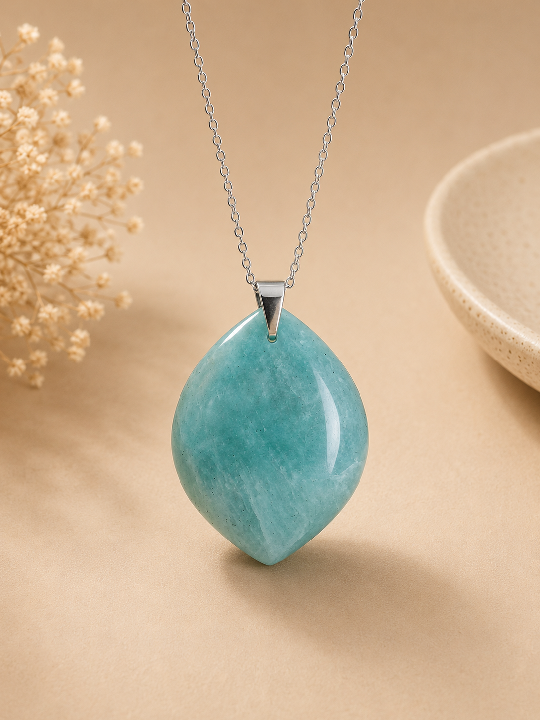 Collier en Amazonite