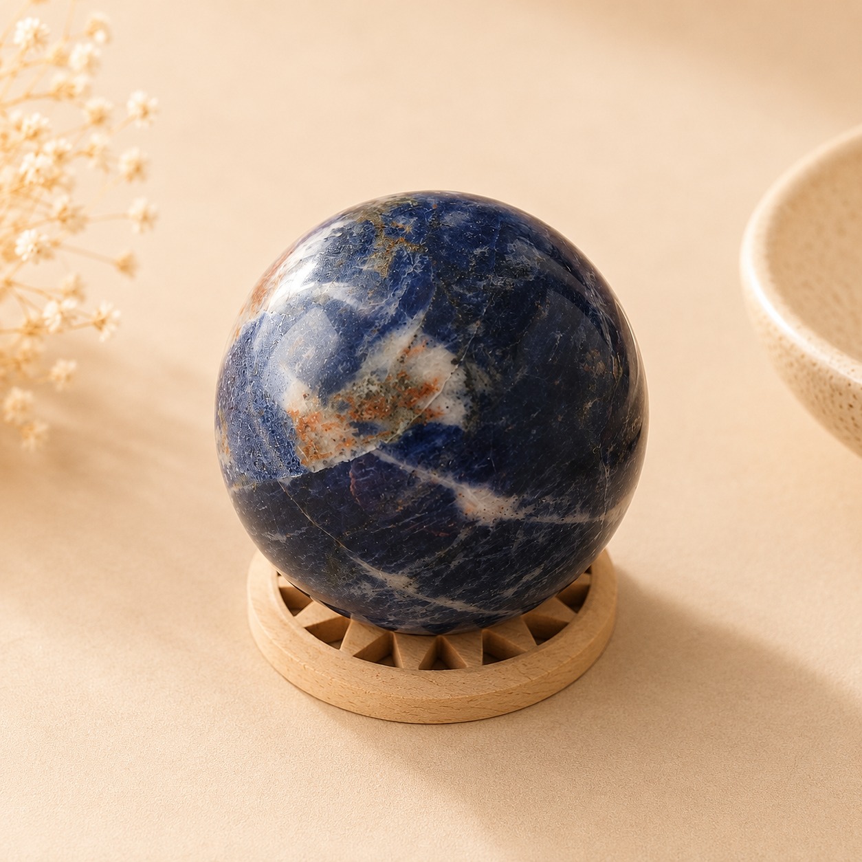 Boule en Sodalite