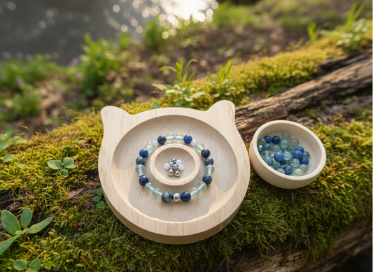 Kit créatif enfant « Super concentré » – Fluorite verte & Sodalite